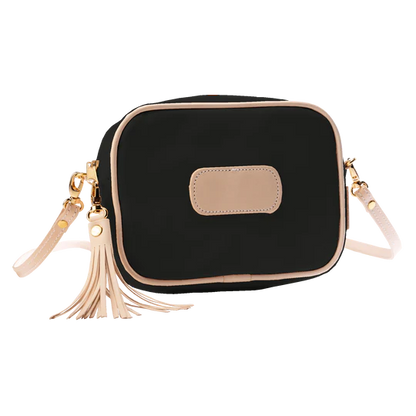 Lola (Order in any color!) Crossbodies Jon Hart Black Coated Canvas
