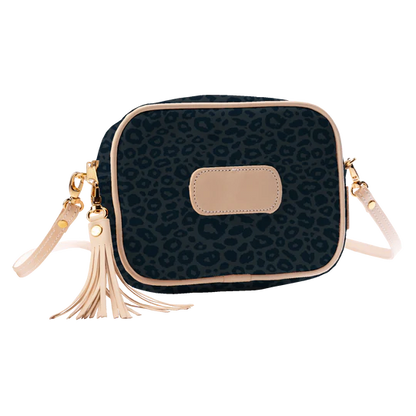 Lola (Order in any color!) Crossbodies Jon Hart Dark Leopard Coated Canvas