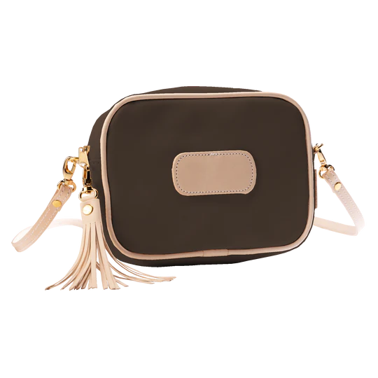 Lola (Order in any color!) Crossbodies Jon Hart Espresso Coated Canvas