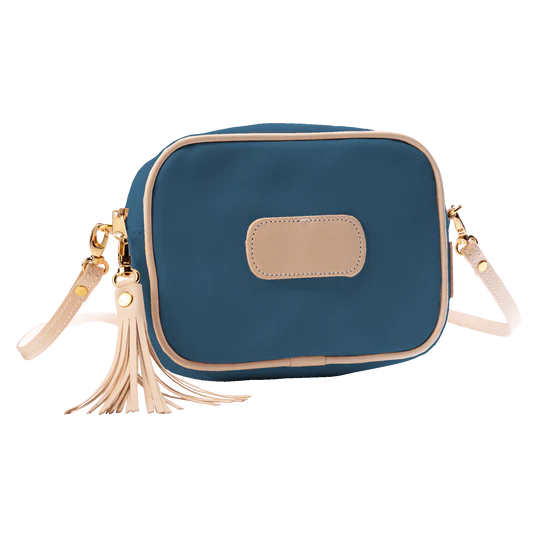 Lola (Order in any color!) Crossbodies Jon Hart French Blue Coated Canvas