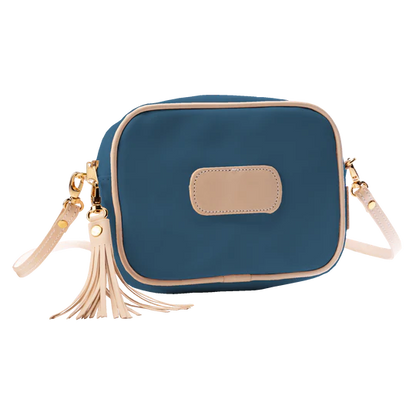 Lola (Order in any color!) Crossbodies Jon Hart French Blue Coated Canvas