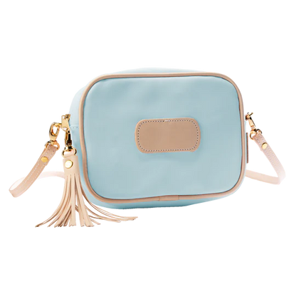 Lola (Order in any color!) Crossbodies Jon Hart Ice Blue Coated Canvas