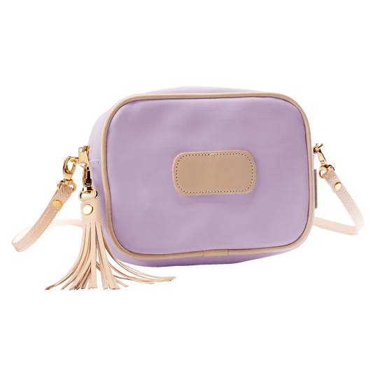 Lola (Order in any color!) Crossbodies Jon Hart Lilac Coated Canvas