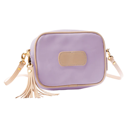 Lola (Order in any color!) Crossbodies Jon Hart Lilac Coated Canvas