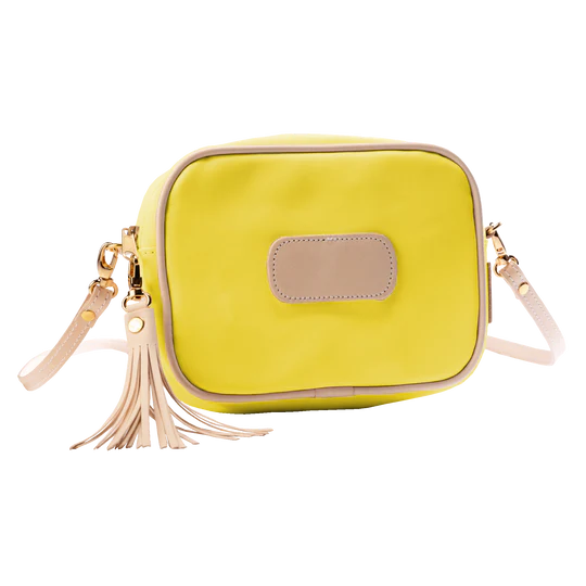 Lola (Order in any color!) Crossbodies Jon Hart Lemon Coated Canvas