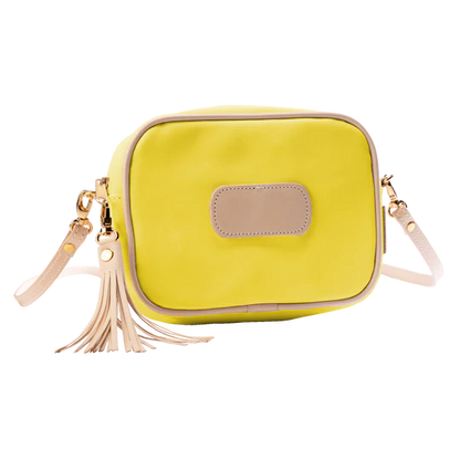 Lola (Order in any color!) Crossbodies Jon Hart Lemon Coated Canvas