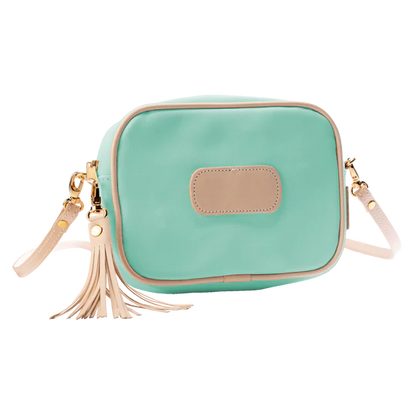 Lola (Order in any color!) Crossbodies Jon Hart Mint Coated Canvas