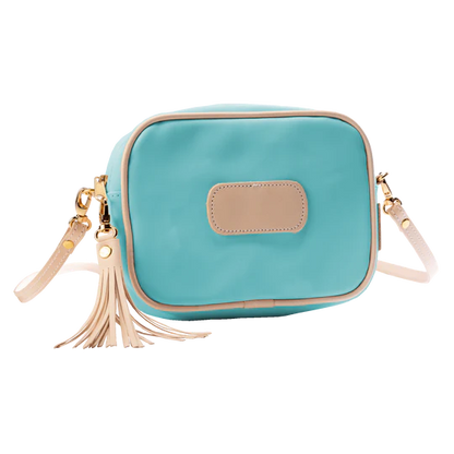 Lola (Order in any color!) Crossbodies Jon Hart Ocean Blue Coated Canvas