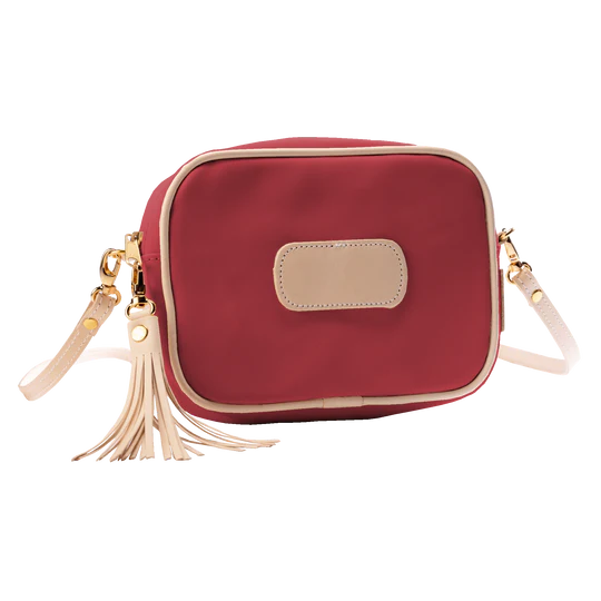 Lola (Order in any color!) Crossbodies Jon Hart Red Coated Canvas