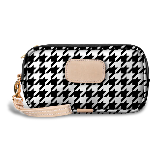 Wristlet (Order in any color!) Wristlet Jon Hart Houndstooth Coated Canvas