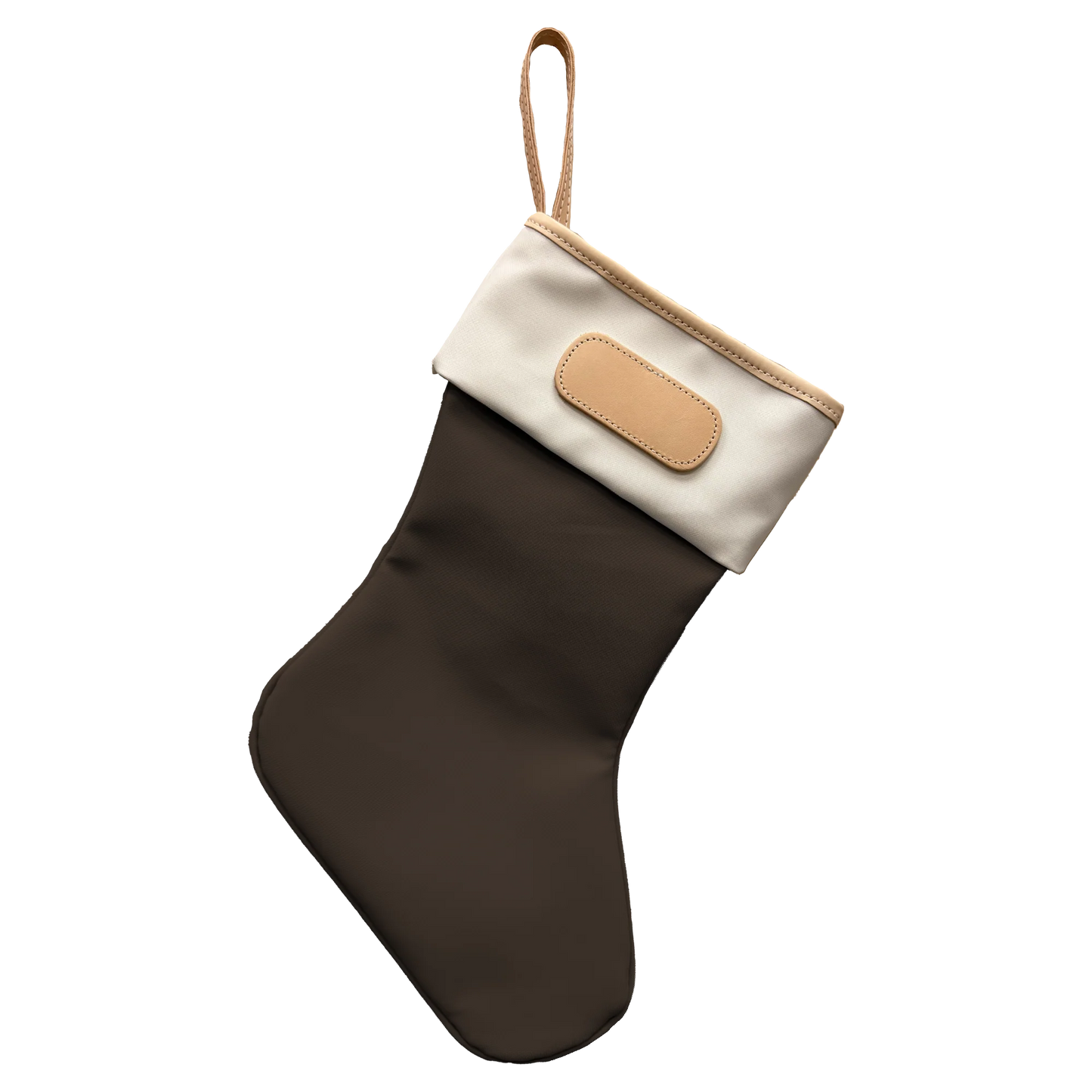Christmas Stocking HOME DECOR/PRODUCT Jon Hart Espresso Coated Canvas