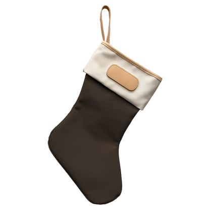Christmas Stocking HOME DECOR/PRODUCT Jon Hart Espresso Coated Canvas