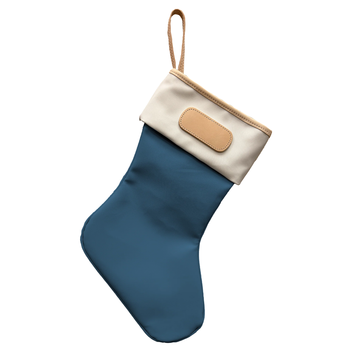 Christmas Stocking HOME DECOR/PRODUCT Jon Hart French Blue Coated Canvas
