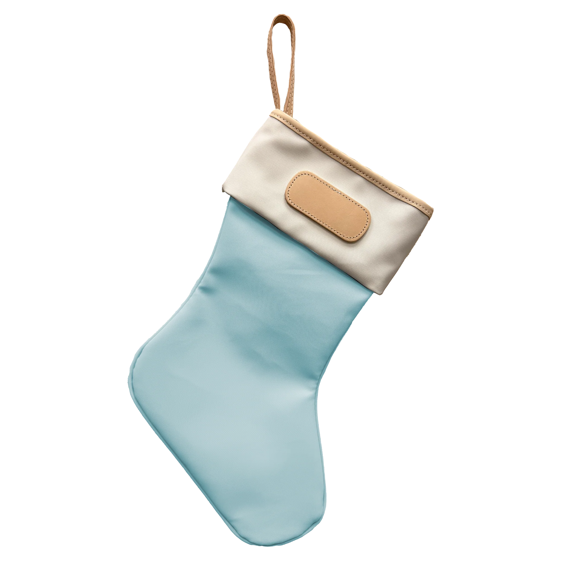 Christmas Stocking HOME DECOR/PRODUCT Jon Hart Ice Blue Coated Canvas