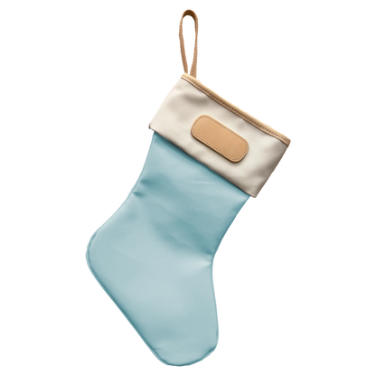 Christmas Stocking HOME DECOR/PRODUCT Jon Hart Ice Blue Coated Canvas