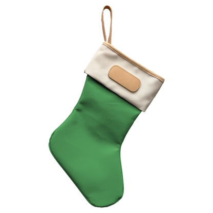 Christmas Stocking HOME DECOR/PRODUCT Jon Hart Kelly Green Coated Canvas