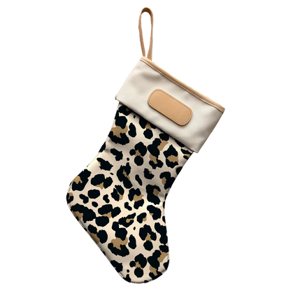 Christmas Stocking HOME DECOR/PRODUCT Jon Hart Leopard Coated Canvas