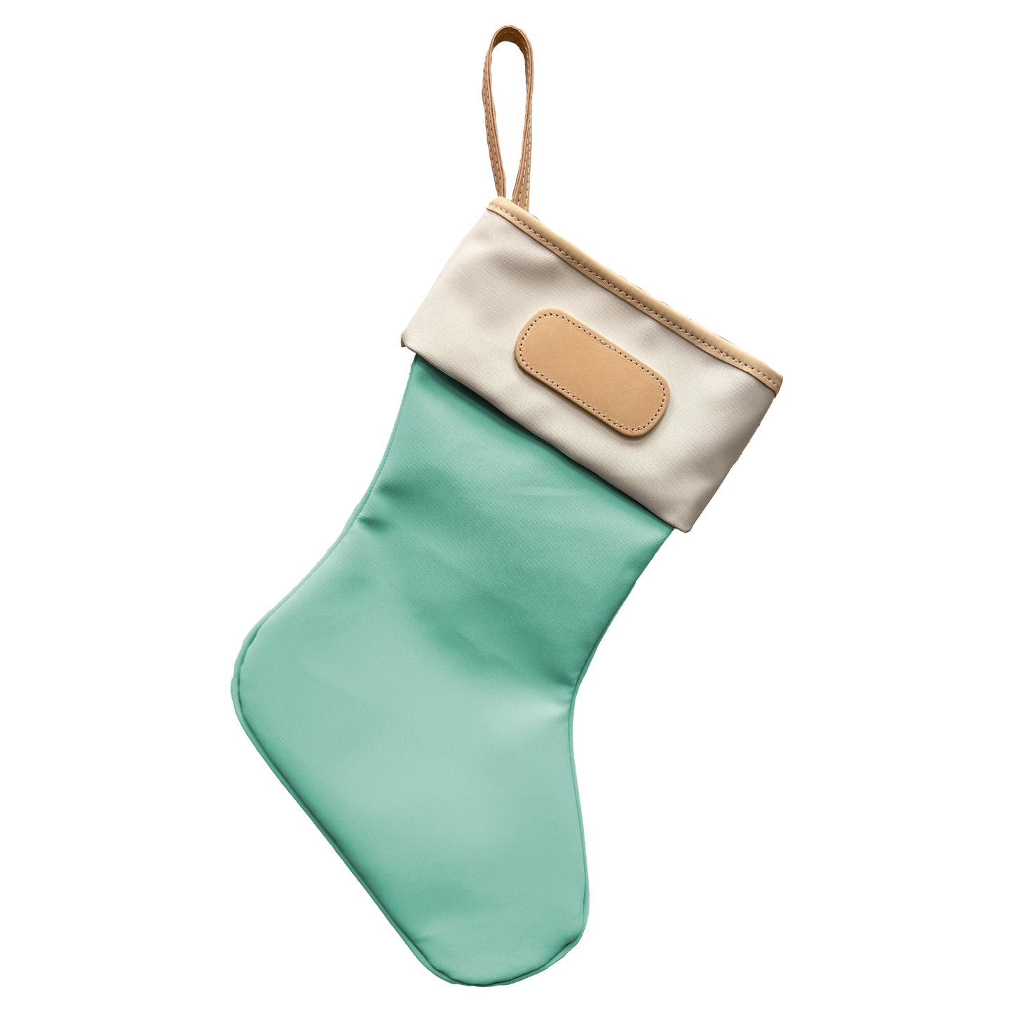Christmas Stocking HOME DECOR/PRODUCT Jon Hart Mint Coated Canvas