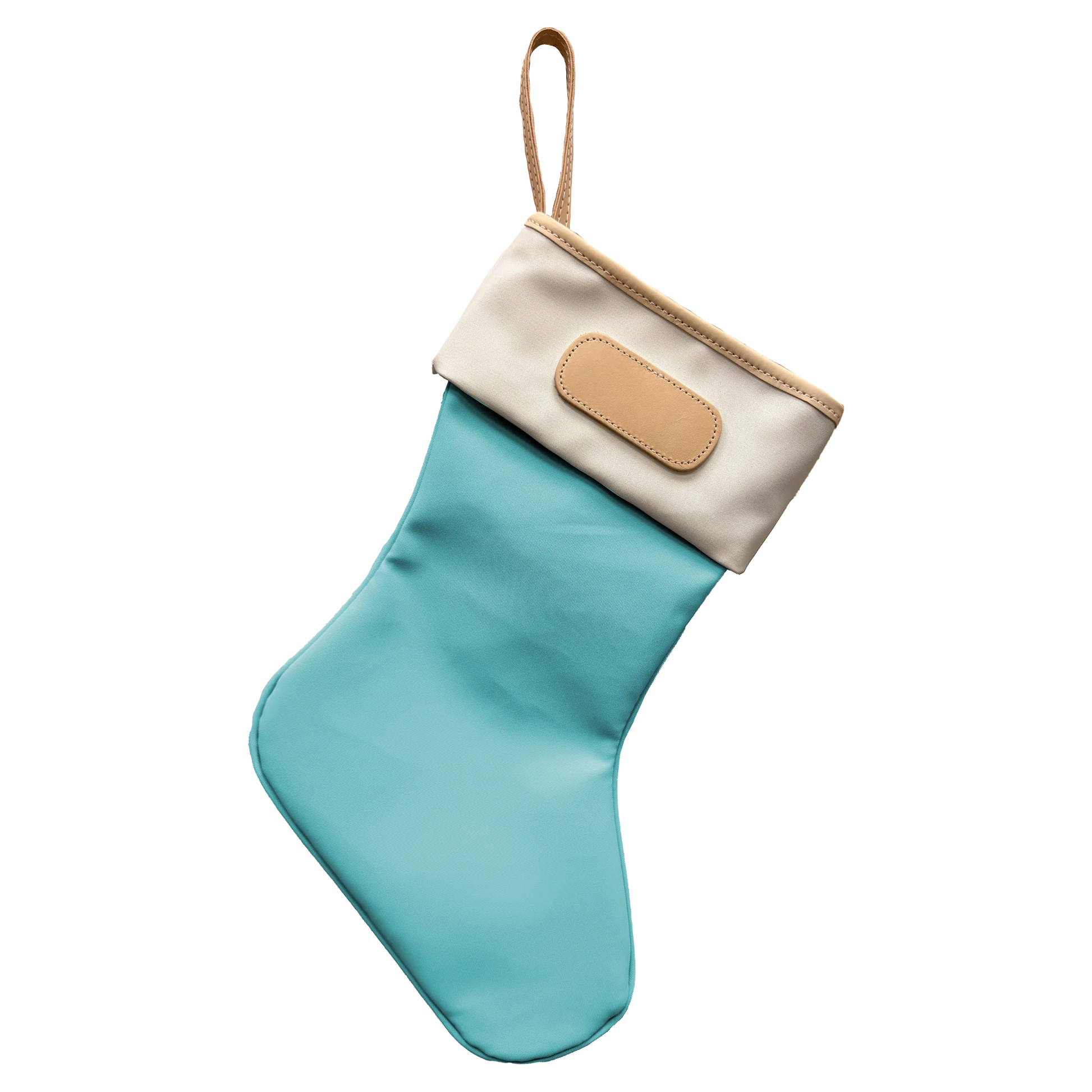 Christmas Stocking HOME DECOR/PRODUCT Jon Hart Ocean Blue Coated Canvas