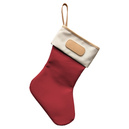 Christmas Stocking HOME DECOR/PRODUCT Jon Hart Red Coated Canvas