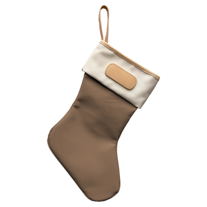 Christmas Stocking HOME DECOR/PRODUCT Jon Hart Saddle Coated Canvas