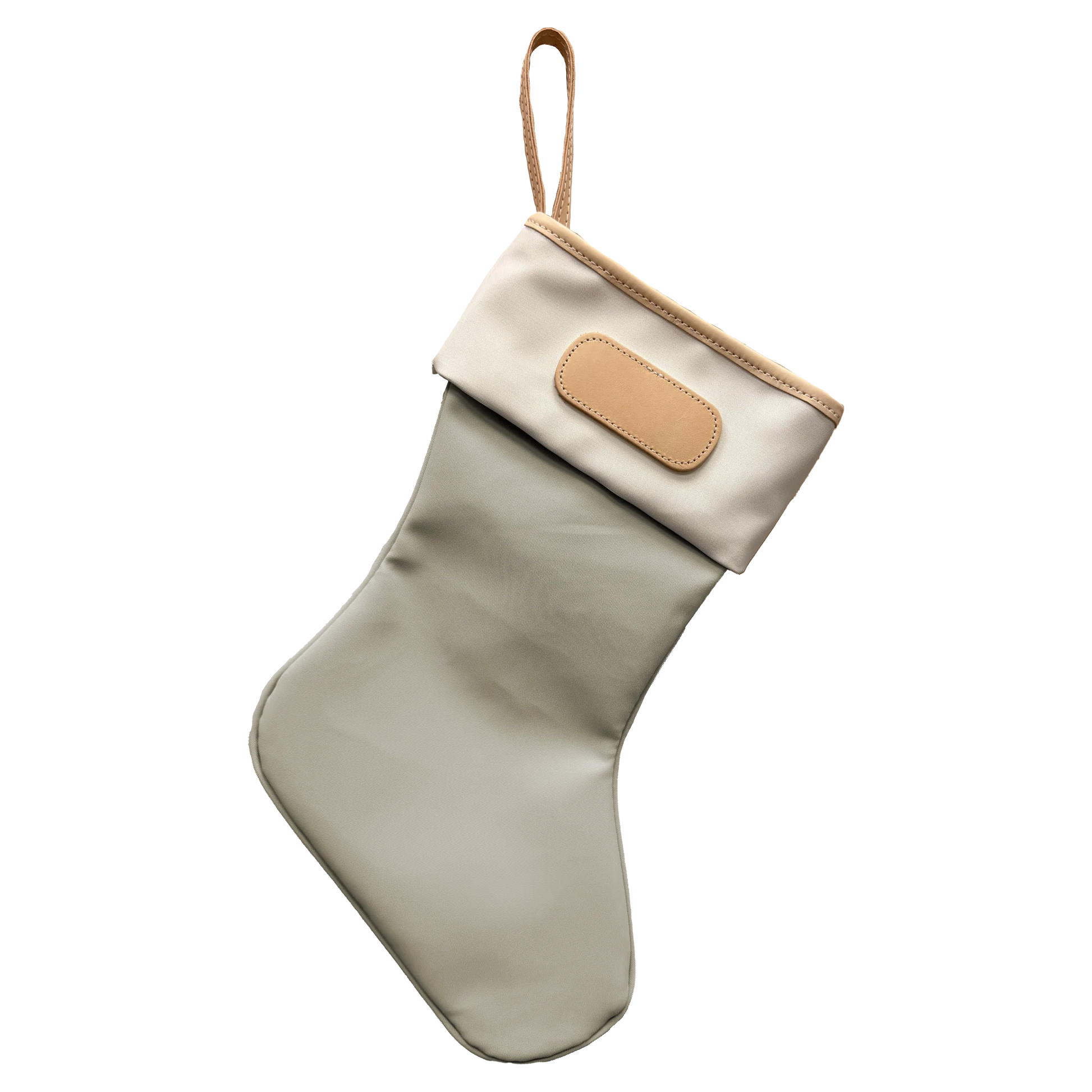 Christmas Stocking HOME DECOR/PRODUCT Jon Hart Tan Coated Canvas