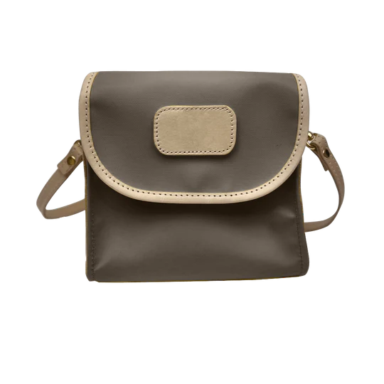 Lillie Crossbody (Order in any color!) Crossbodies Jon Hart Espresso Coated Canvas  