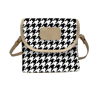 Lillie Crossbody (Order in any color!) Crossbodies Jon Hart Houndstooth Coated Canvas