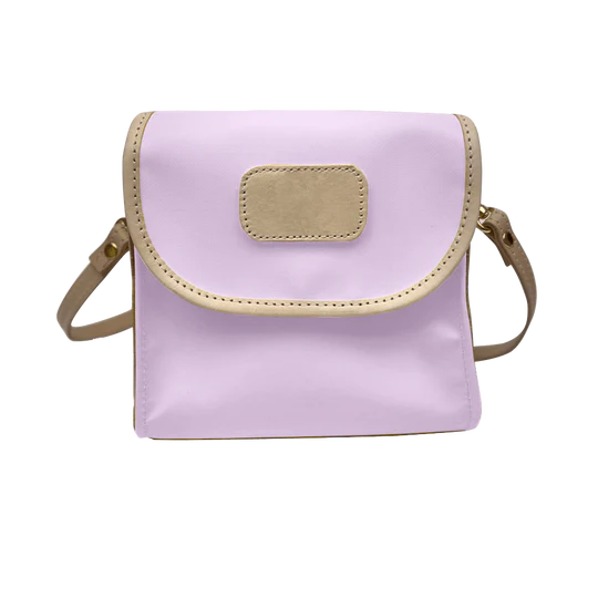 Lillie Crossbody (Order in any color!) Crossbodies Jon Hart Lilac Coated Canvas  