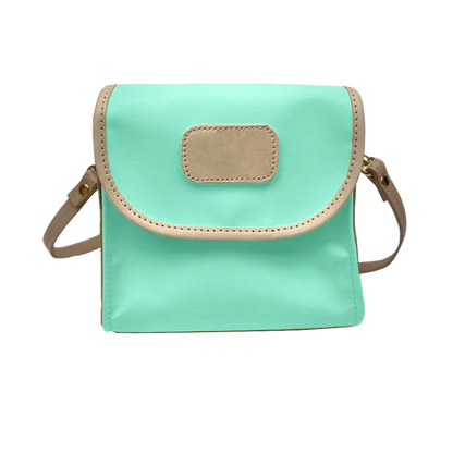 Lillie Crossbody (Order in any color!) Crossbodies Jon Hart Mint Coated Canvas  