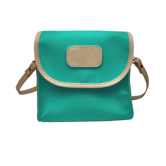 Lillie Crossbody (Order in any color!) Crossbodies Jon Hart Teal Coated Canvas
