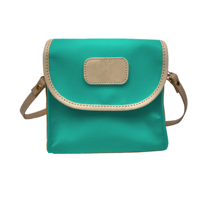 Lillie Crossbody (Order in any color!) Crossbodies Jon Hart Teal Coated Canvas