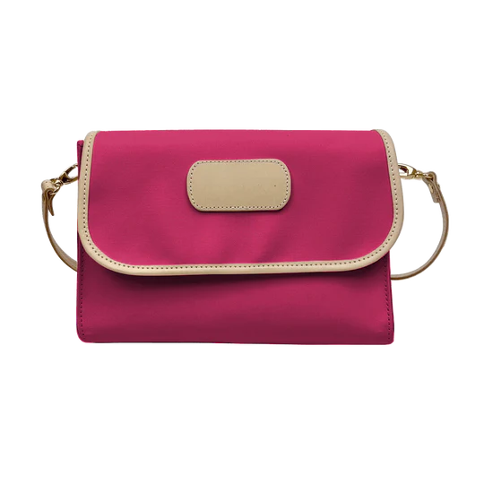 Elizabeth Crossbody (Order in any color!) Crossbodies Jon Hart Berry Coated Canvas