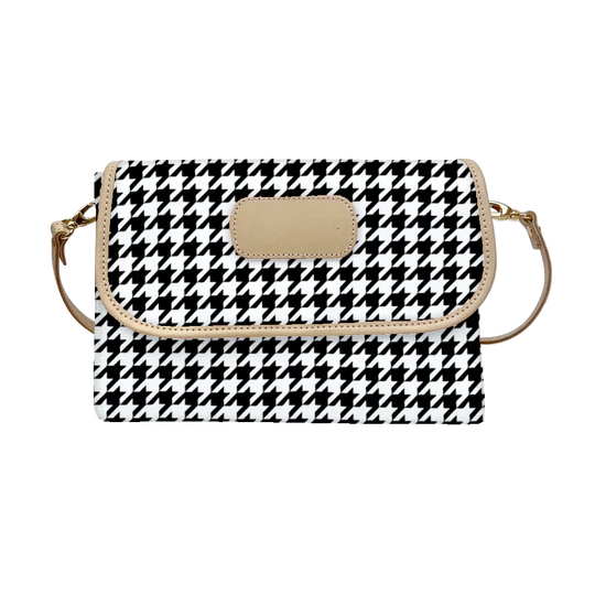 Elizabeth Crossbody (Order in any color!) Crossbodies Jon Hart Houndstooth Coated Canvas