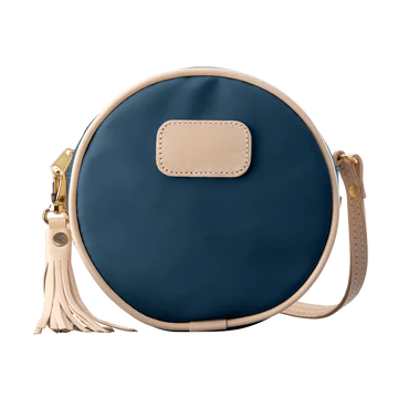 Luna (Order in any color!) Crossbodies Jon Hart French Blue Coated Canvas  