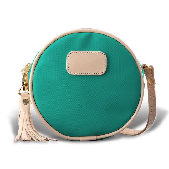 Luna (Order in any color!) Crossbodies Jon Hart Teal Coated Canvas