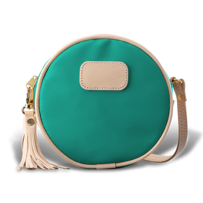 Luna (Order in any color!) Crossbodies Jon Hart Teal Coated Canvas
