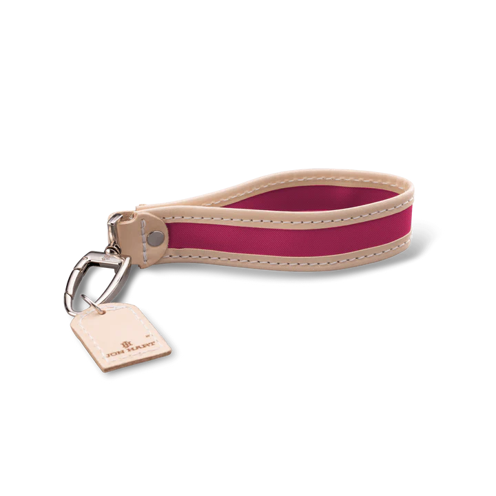 Pearl Key Fob (Order in any color!) Key Rings Jon Hart Berry Coated Canvas