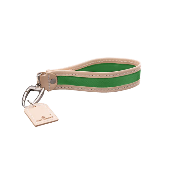 Pearl Key Fob (Order in any color!) Key Rings Jon Hart Kelly Green Coated Canvas  