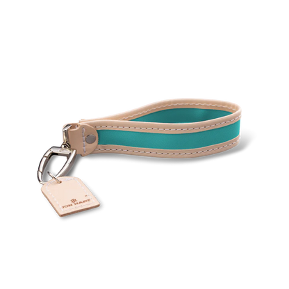 Pearl Key Fob (Order in any color!) Key Rings Jon Hart Teal Coated Canvas