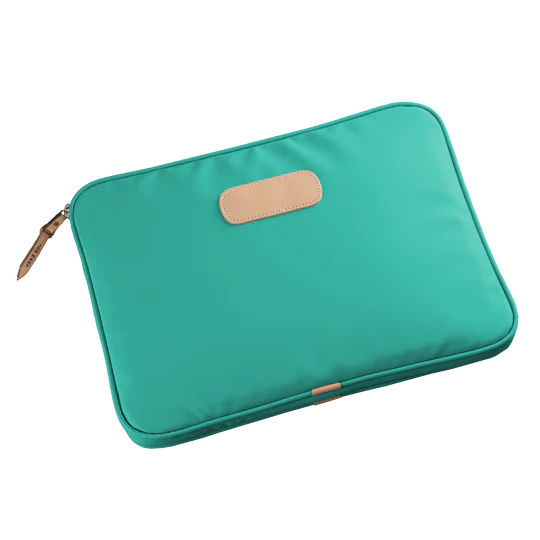 15" Computer Case (Order in any color!) Computer Cases Jon Hart Teal Coated Canvas