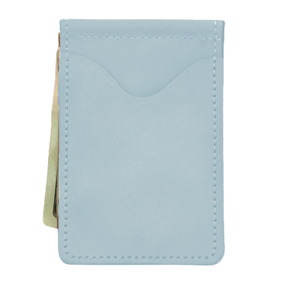 McClip (Order in any color!) Card Holders Jon Hart Arctic Blue Leather