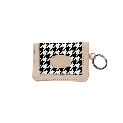 ID Wallet (Order in any color!) Wallets Jon Hart Houndstooth Coated Canvas