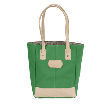 Alamo Heights Tote (Order in any color!) Totes Jon Hart Kelly Green Coated Canvas  