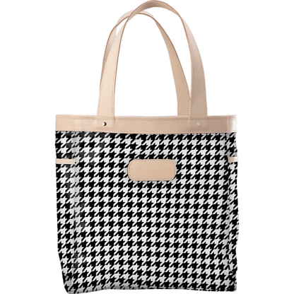 Left Bank (Order in any color!) Totes Jon Hart Houndstooth Coated Canvas