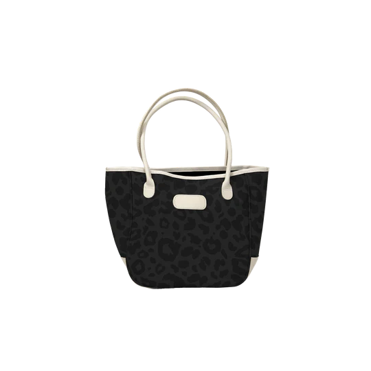 Medium Holiday Tote (Order in any color!) Totes Jon Hart Dark Leopard Coated Canvas