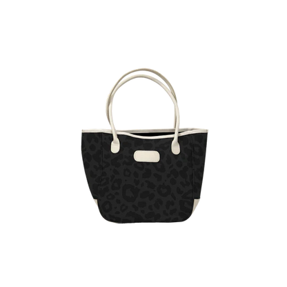 Medium Holiday Tote (Order in any color!) Totes Jon Hart Dark Leopard Coated Canvas