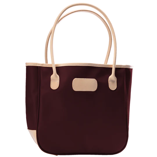 Medium Holiday Tote (Order in any color!) Totes Jon Hart Burgundy Coated Canvas