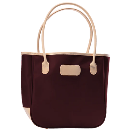 Medium Holiday Tote (Order in any color!) Totes Jon Hart Burgundy Coated Canvas
