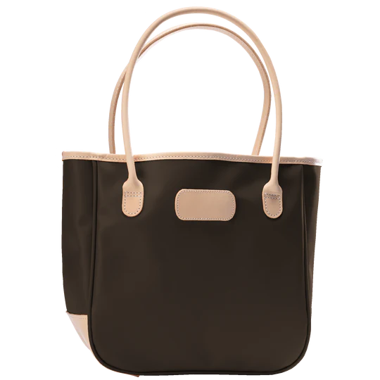 Medium Holiday Tote (Order in any color!) Totes Jon Hart Espresso Coated Canvas